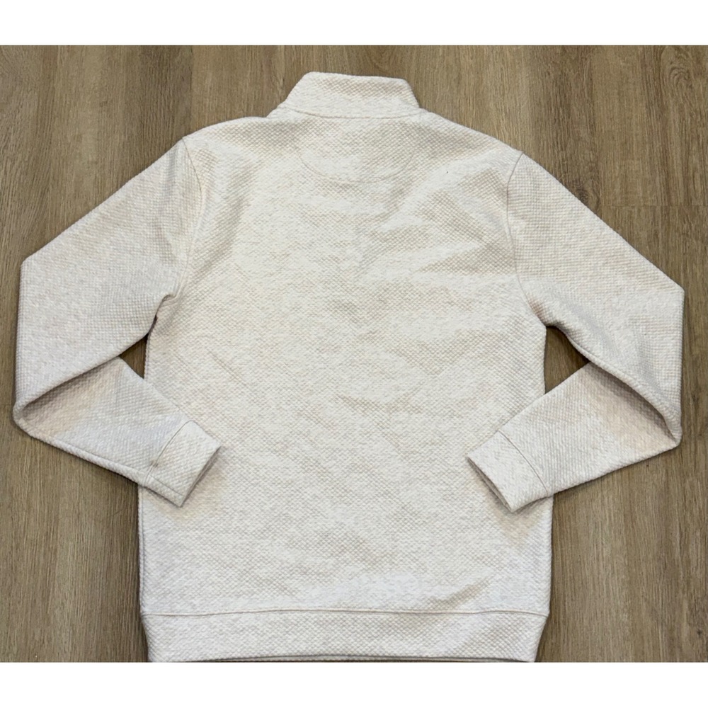 NWT Men's Walter Hagen Clubhouse Midweight 1/4 Zip - Small - Light Khaki - Picture 6 of 7